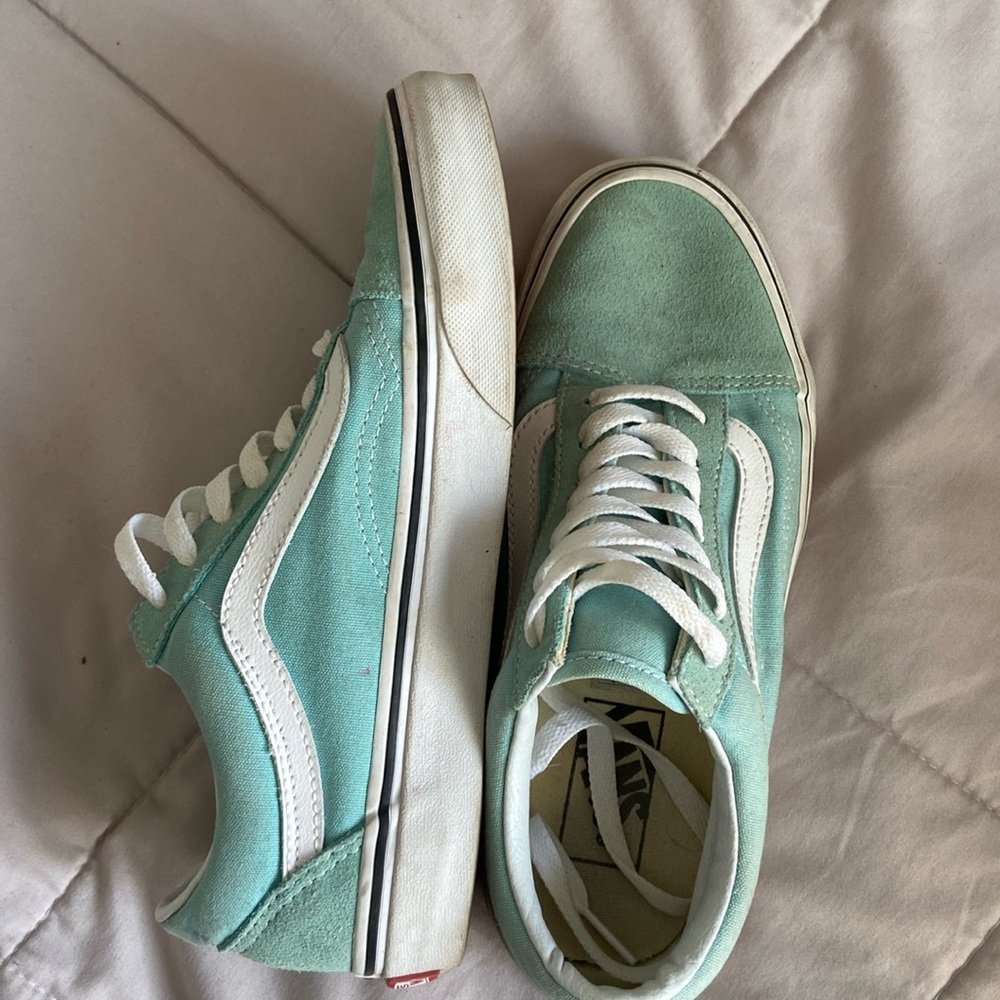 Teal Blue Women’s Vans